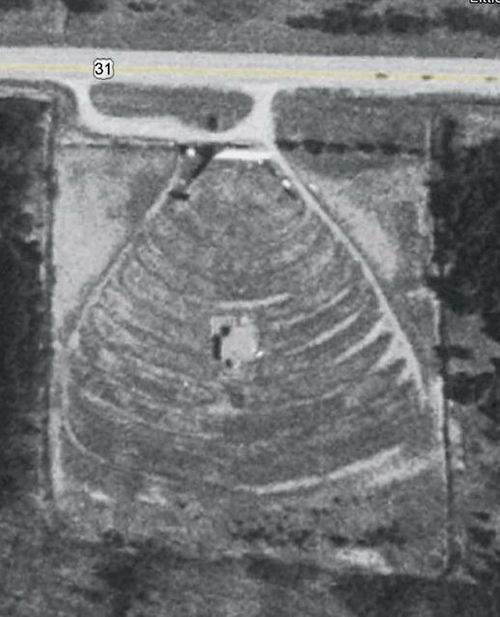 Northland Drive-In Theatre - Aerial From Jason (newer photo)